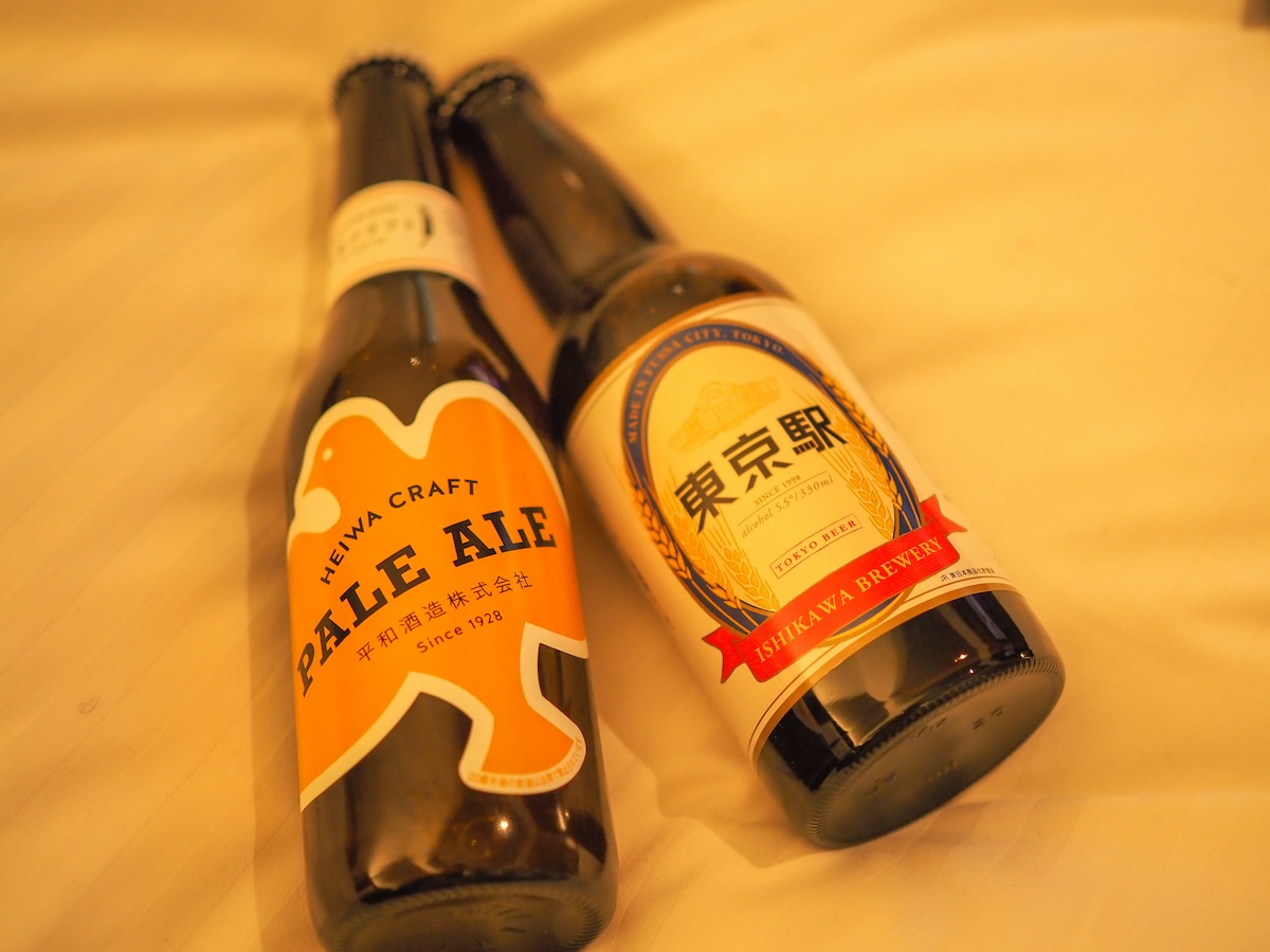 東京駅のビール