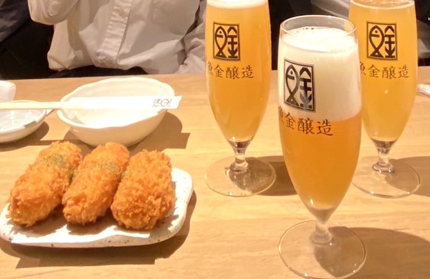 居酒屋のビール